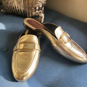 Tory Burch Leather Mules! Make an offer!
